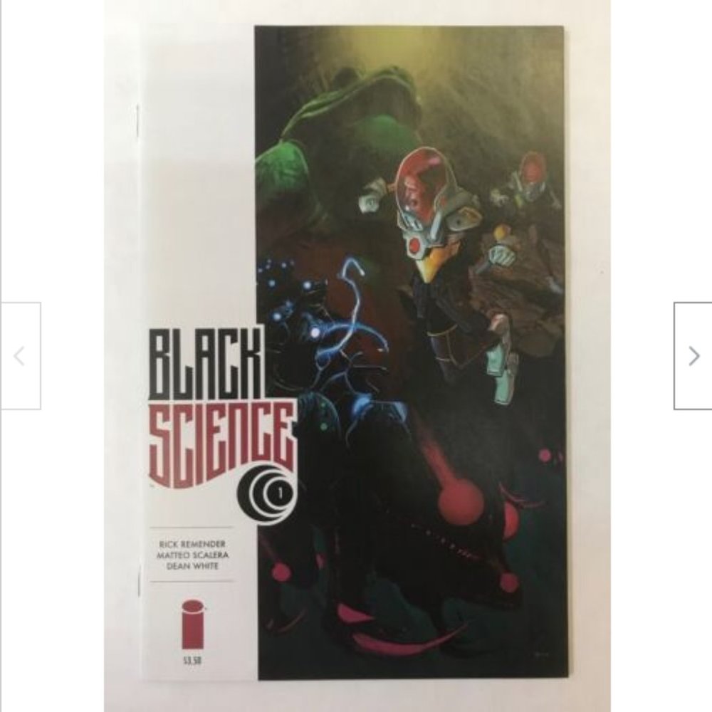 Image Black Science #1 Comic Book Cover 1B